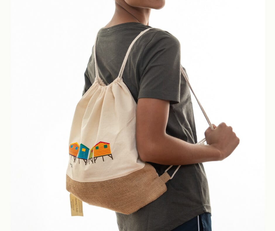 Muizenberg Beach Bag (by Dreaming Decals)