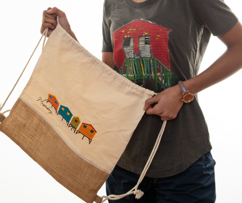 Muizenberg Beach Bag (by Dreaming Decals)